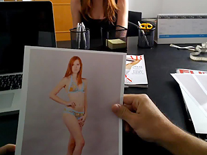 CZECH SUPER MODELS Teen Redhead Does Anything for FAME